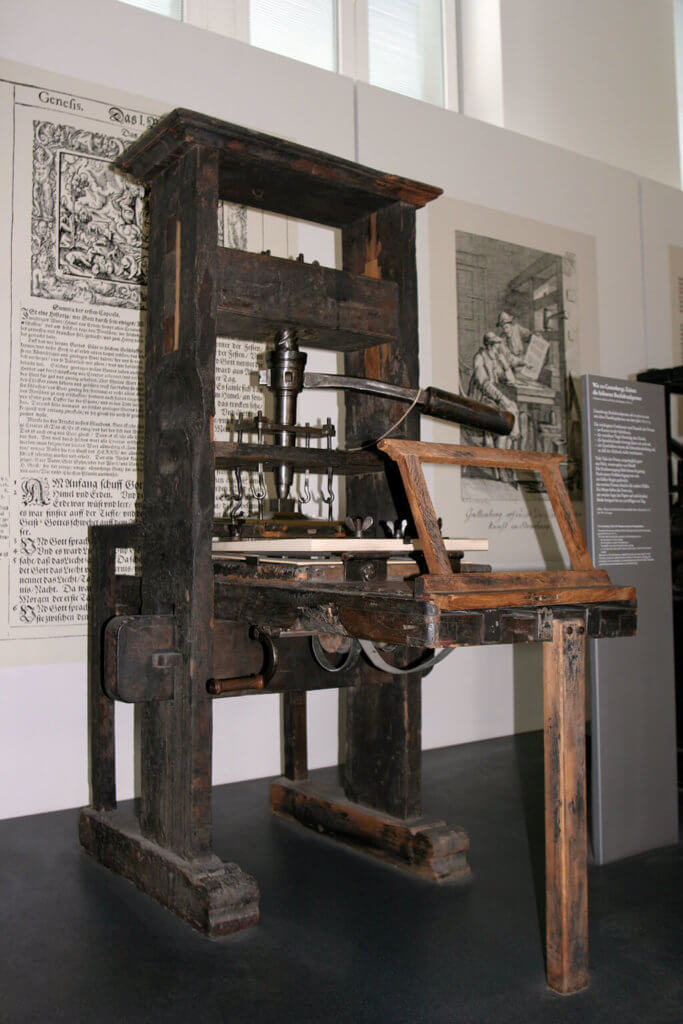 The Invention Of Printing Press » Ali Seckin Karayol - Visual ...