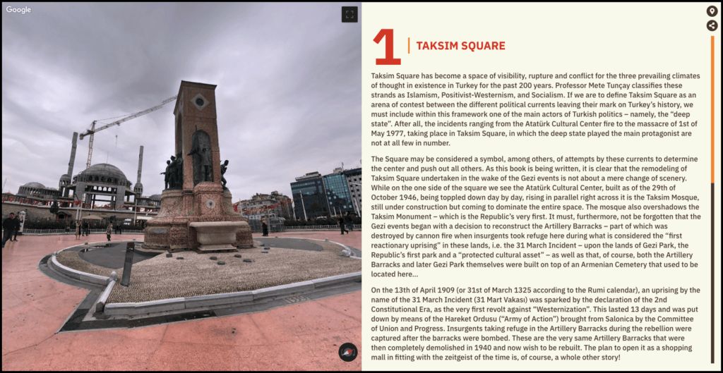 A city that remembers - Taksim Square