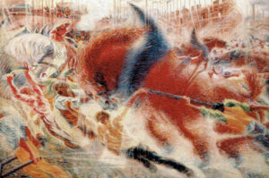 The City Rises by Umberto Boccioni 1910 - - Ali Seçkin Karayol
