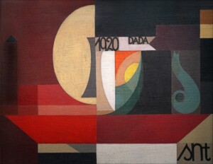 Composition dada de Sophie Taeuber Arp Centre Pompidou Paris - - Ali Seçkin Karayol
